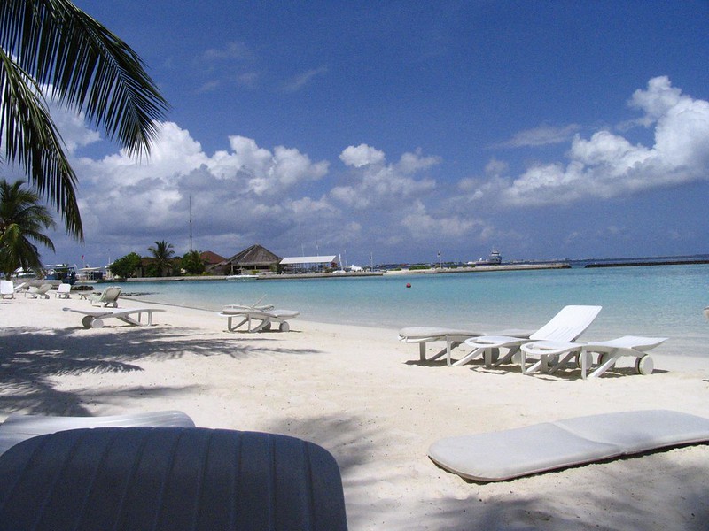 beach, Maldives