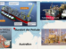 Composite image of Prelude FLNG, showing a labeled diagram of the vessel, photos of the operational vessel, construction at Samsung Shipyard, and a map indicating its location off Australia's coast.
